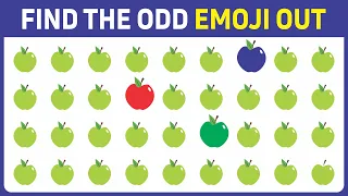 HOW GOOD ARE YOU EYES #92 | FIND THE ODD EMOJI OUT | My Odd Show