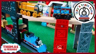 Thomas and Friends Bachmann Wooden Hybrid Track! Fun Toy Trains for Kids!