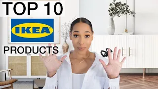 TOP 10 IKEA PRODUCTS! | HOME DECOR + ORGANIZATION