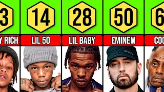 Best Rappers by Age (13-60 Years Old)