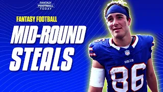 7 Mid-Round Fantasy Football Steals for 2024! | 2024 Fantasy Football Advice