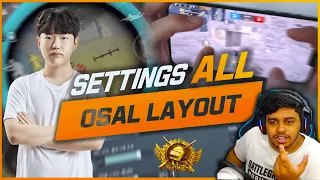 WORLD's GREATEST 5 Finger Claw + Gyroscope Conqueror Settings 오살 OSAL BEST Moments in PUBG Mobile