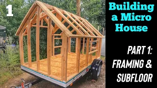 WORLD’S SMALLEST TINY HOUSE | Build Part 1: Framing and Subfloor