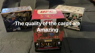 Opening ufc cards panini select blaster box