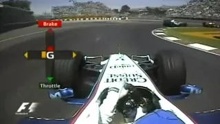 F1 – Jacques Villeneuve (BMW Sauber V8) Onboard – Canada 2006