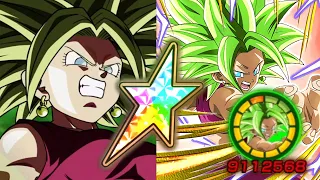 100% TEQ TRANSFORMING SSJ2 KEFLA WITH LEVEL 10 LINKS SHOWCASE! | DBZ Dokkan Battle