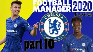 Chelsea FM20| Beta| Part 10|PSG and Leicester in the semi final of the FA cup  Football Manager 2020