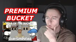 GERMAN DUDE Reacts To The War of the Bucket - OverSimplified