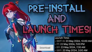 WUTHERING WAVES PRE-DOWNLOAD AND LAUNCH TIMES!!!