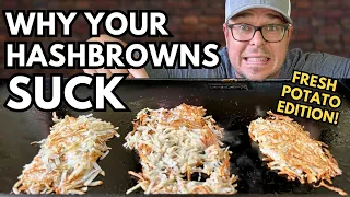 We TESTED 28 Different Ways to Make CRISPY Hash Browns - Hashbrowns for Beginners 101