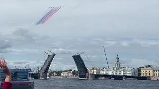 14. Военно-морской парад в Санкт-Петербурге в 2022 году - Авиапарад (ч. 3 из 3)