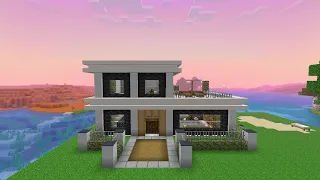 Minecraft Modern House Build | Tutorial | @KadichurGaming