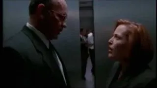 {X-Files} Scully kisses Skinner