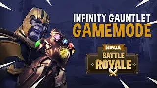 Ninja Thanos INFINITY GAUNTLET Fortnite New Game Mode! - Ninja LIVE Fortnite Gameplay