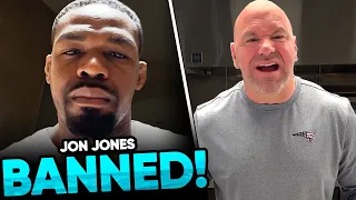 Jon Jones BANNED from his gym Jackson Wink MMA! Dana White FIRES fighter after recent arrest, Franci