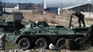 Russian Troops Seize Another Crimean Marine Base