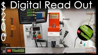 $200 Mill DRO 3 axis Digital Readout from banggood [Unboxing Instalation Review]