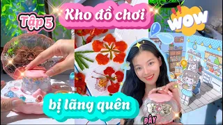 KHO ĐỒ CHƠI bị LÃNG QUÊN tập 5😱Sách Trang Điểm💋Máy làm Vòng Tay🎀nghịch Hoa Phượng Vĩ🐦‍🔥