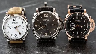 Panerai Collection Review: Radiomir, Luminor, Rose Gold Luminor Submersible (feat. London Jewelers)