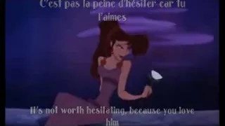 I Won't Say I'm in Love - French w/ subs and translation ("Better" font)