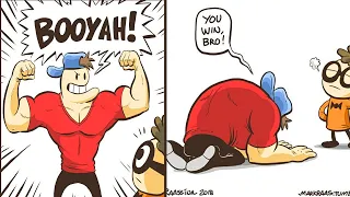 Hilarious Nerd and Jock Comics || Comics Relax #1