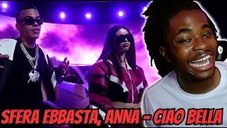 REACTING TO Sfera Ebbasta, ANNA - Ciao Bella  || (ITALIAN RAP)