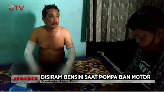 Pria Paruh Baya di Surabaya Dibakar Orang Tak Dikenal - Gerebek 15/02