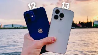 iPhone 12 vs iPhone 13 Pro ! Camera Comparison & Review