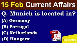 15 February 2020 Current Affairs | Daily Current Affairs | Current Affairs In English