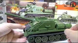 СУ-85 от World of Tanks и  COBI - Военная Академия, выпуск #24