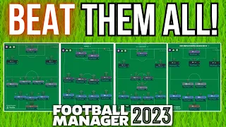 How to DESTROY All The Popular Formations in FM23! - How To Destroy Compilation