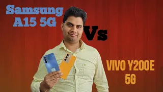 Samsung A15 5G vs Vivo Y200e 5G full comparison dhuruv enterprises matila