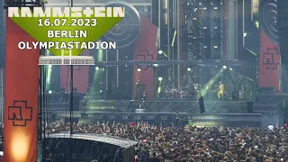 Rammstein Bestrafe Mich & Giftig live OLYMPIASTADION Berlin 16. 7. 2023. 4k