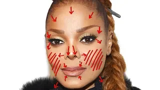 Removing JANET JACKSON'S Plastic Surgery