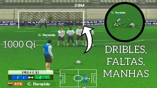 Os Melhores dribles e manhas do Bomba Patch - Falta, gol olímpico, lençol e muito + | PS2