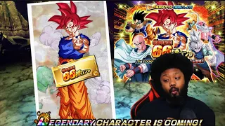 GUARANTEED FREE LR! GETTING THE 6 YEAR ANNIVERSARY 66TH TICKET!(DBZ DOKKAN BATTLE)