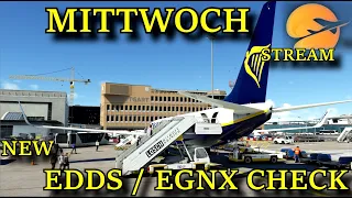 MSFS | MITTWOCH STREAM | RYANAIR OPS | EDDS/EGNX