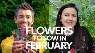 What Flowers To Sow in February | What to Sow in Winter | Seeds for Early Flowers
