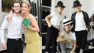 Celine Dion's Sons ★ 2018