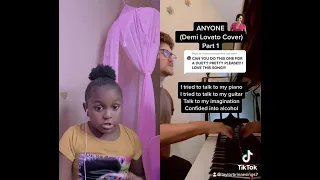 Taylor-Brinaé Sings “Anyone” by Demi Lovato part 1