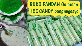 BUKO PANDAN GULAMAN ICE CANDY PANGNEGOSYO