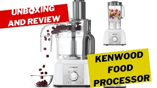 Kenwood Multipro Express FDP65 All-in-1 System Food Processor Unboxing and Full review