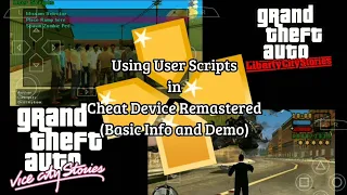 The2012djwess - Using User Scripts in Cheat Device Remastered (basic info and demo)