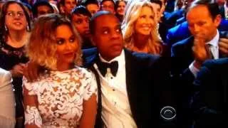 Beyoncé and Jay-Z ...Affection or Abuse??? 2014 Grammy Awards