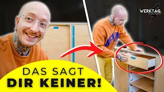 Immer PERFEKTE SCHUBLADEN: Tischler lieben diesen TRICK! | 14.-20.05.23 |#WERKTAG. mit Jonas Winkler