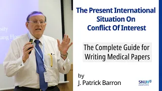 [3] The Present International Situation On Conflict Of Interest - Guide for writing medical papers