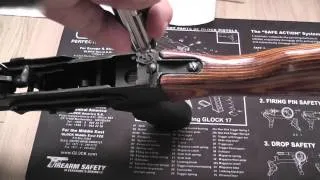 How to remove the AK 47 buttstock