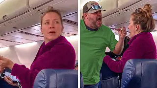 When a Karen Gets INSTANT KARMA on a PLANE..