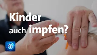 Debatte über Corona-Impfungen von Kindern