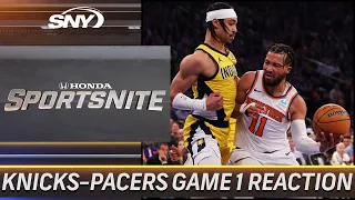 Is the Knicks' lack of depth a concern in series against the Pacers? | SportsNite | SNY